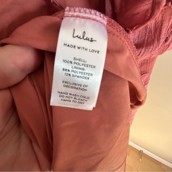 Host Pick ♥️ NWT Lulus Rusty Rose Floral Maxi Dress - Picture 10 of 10